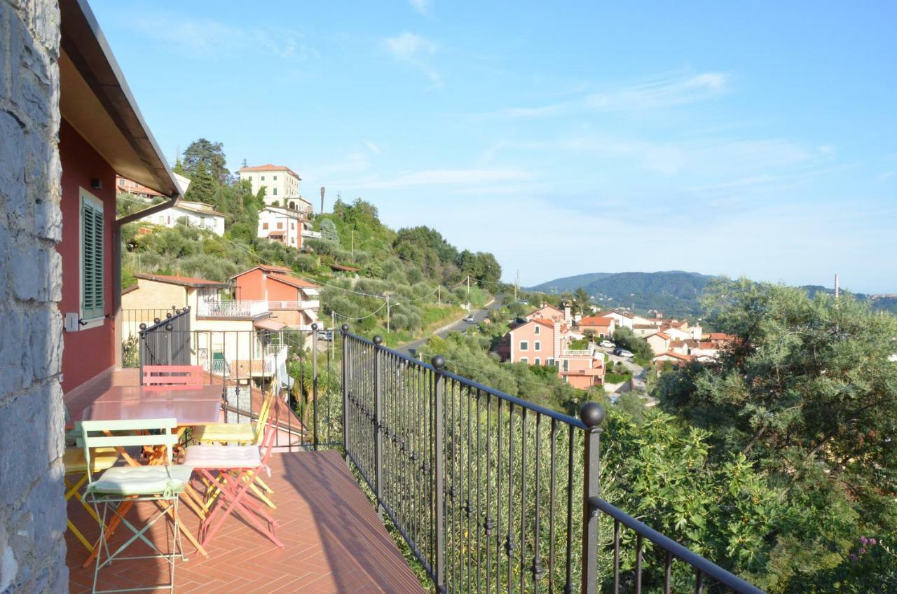 La Casa Con Vista Di Emma Appartement Vezzano Ligure Buitenkant foto